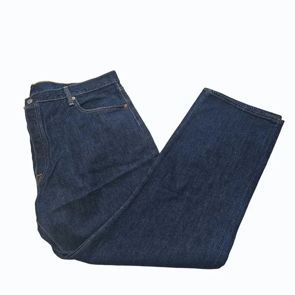 Levis 501 Original Button Fly Jeans 42x30 Straight Leg Denim 4996 New w/o Tags - Picture 2 of 9